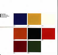 Folheto de cores
